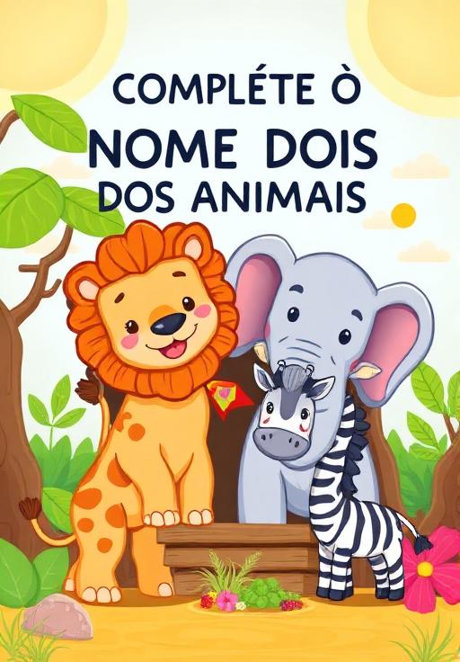 Complete o nome dos animais